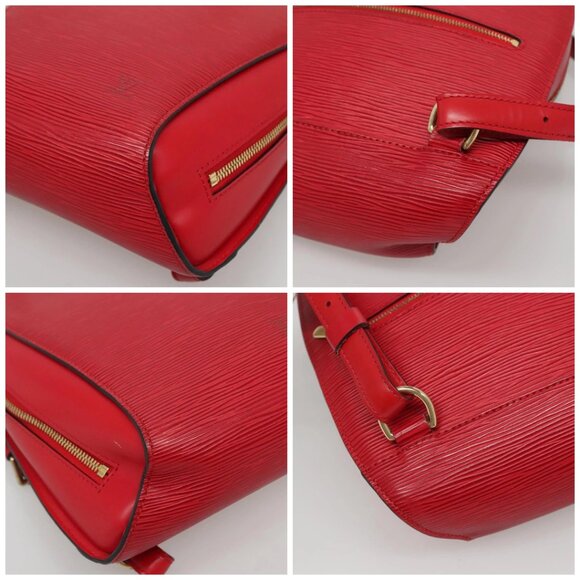 LOUIS VUITTON Epi Mabillon Backpack Castilian Red LV Auth - Picture 15 of 16